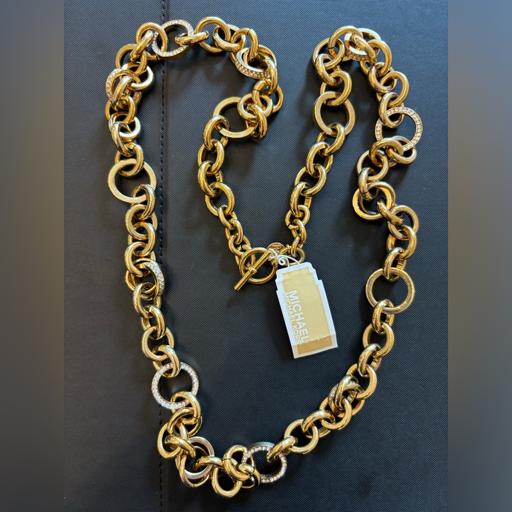 Michael Kors Gold chain necklace
